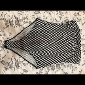 Checkered Bodysuit